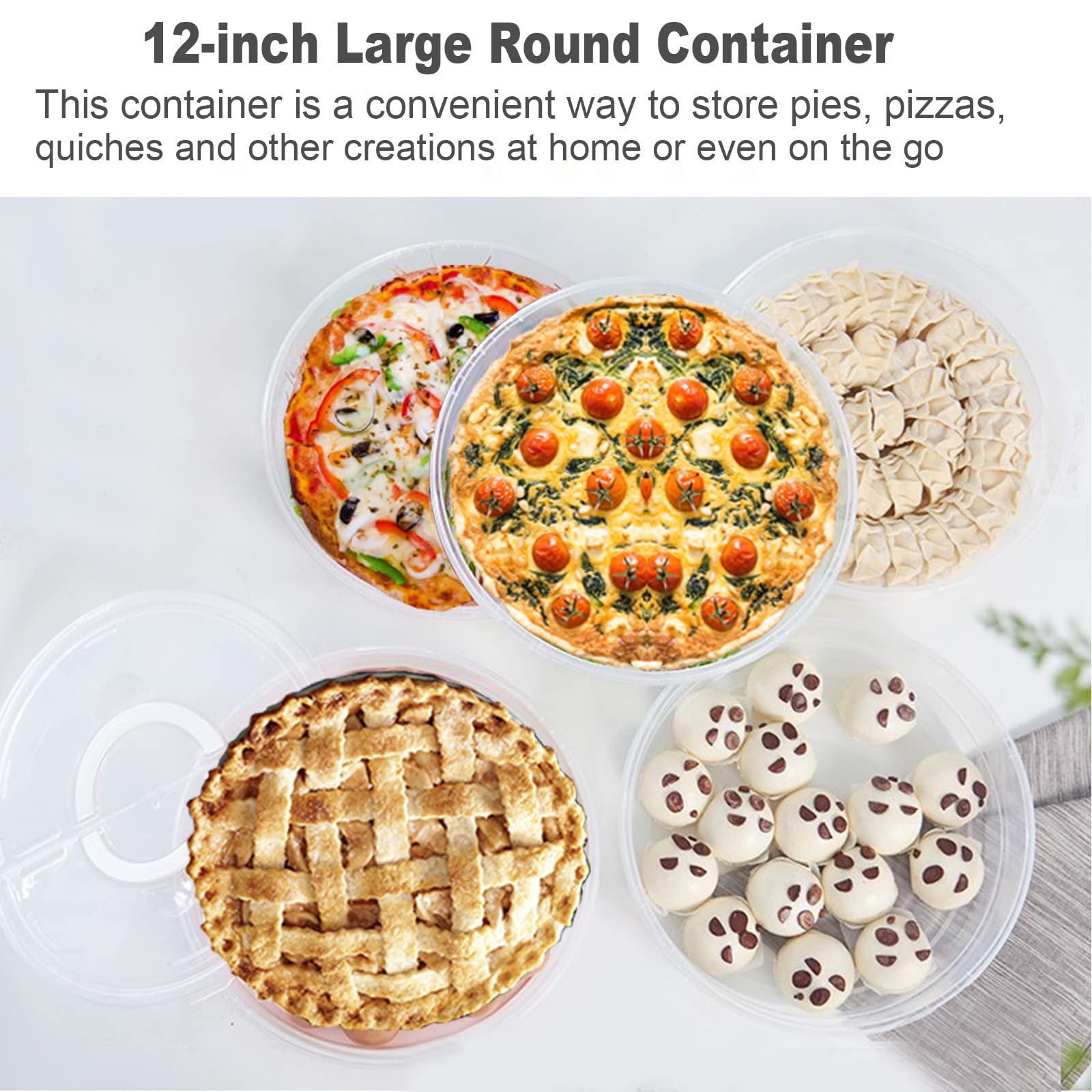 SwinDuck BPA-free ABS pizza container for safe transport.