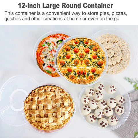 SwinDuck BPA-free ABS pizza container for safe transport.