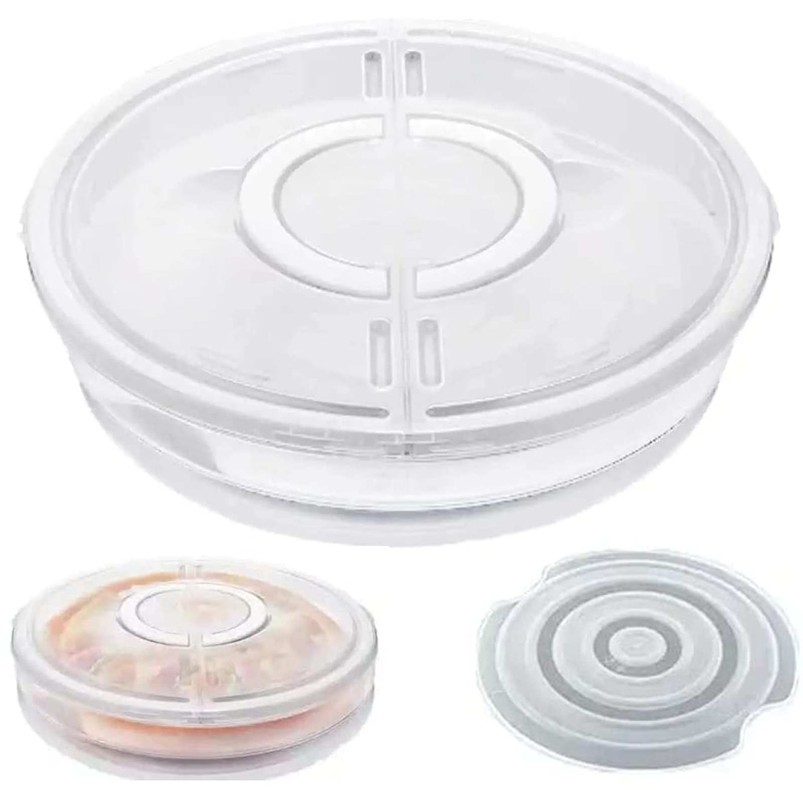 SwinDuck pastry and cake storage keeps treats organized.