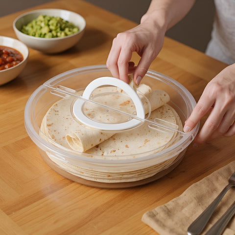SwinDuck round pie carrier ideal for leftovers and desserts.