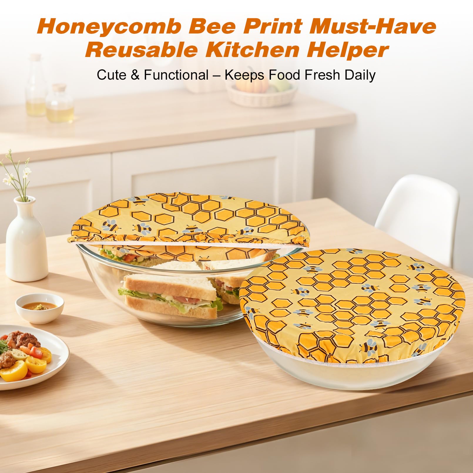 Easy-clean, hand-wash-ready beeswax wrap lasts longer with air-dry after use.