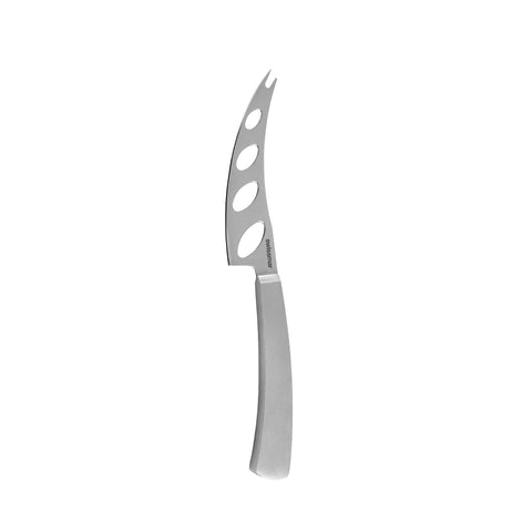 Swissmar Barcelona Moist Cheese Knife with 8.2-inch blade delivers clean slices of soft cheeses.