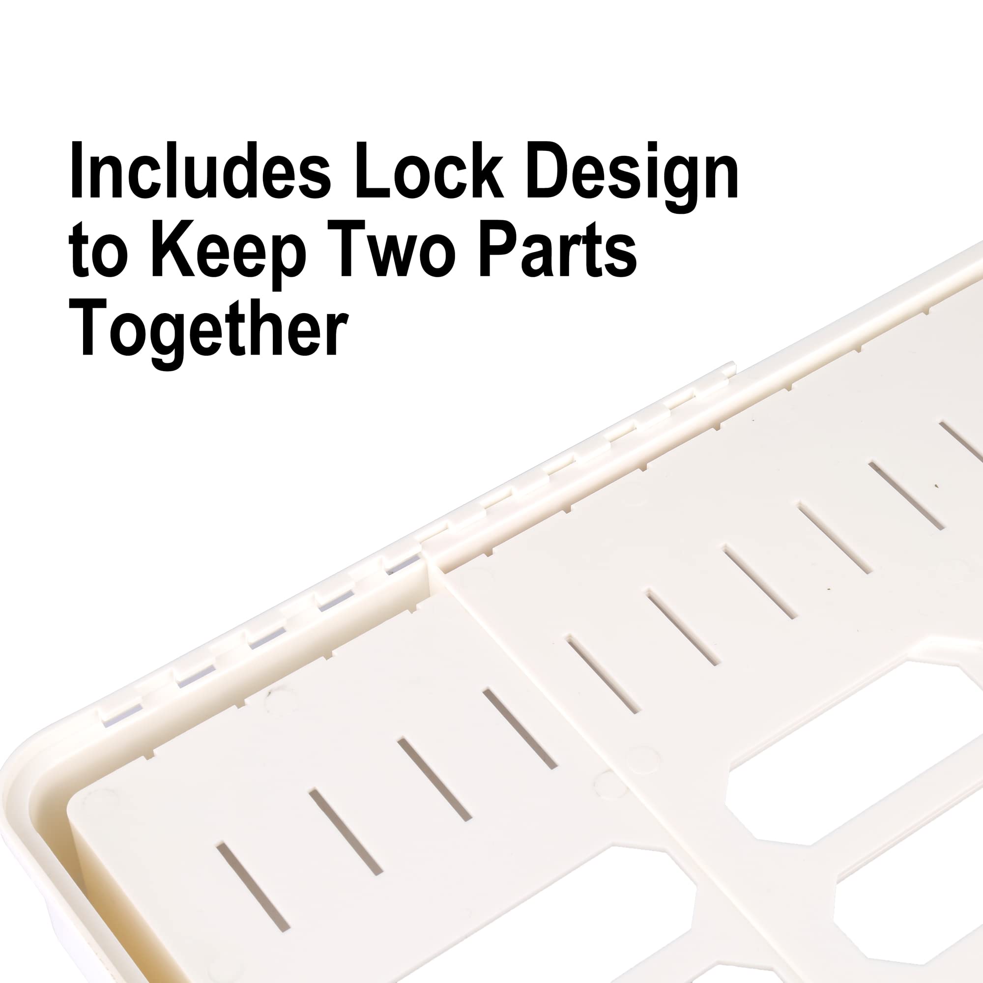 SWOMMOLY lid organizer with 30 labels helps quick lid matching