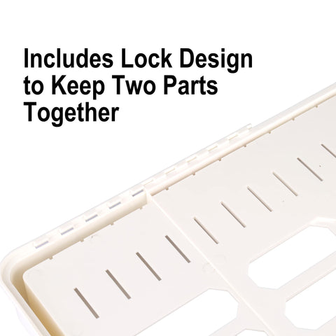 SWOMMOLY lid organizer with 30 labels helps quick lid matching
