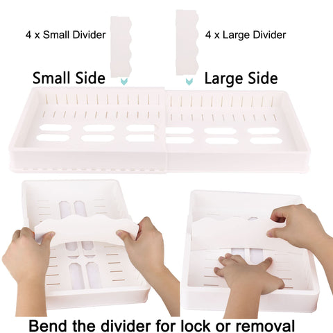 SWOMMOLY lock design keeps parts together for stable organization