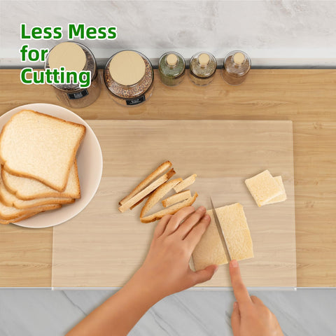 SWSKR lip edge design adds stability for easy slicing and serving.