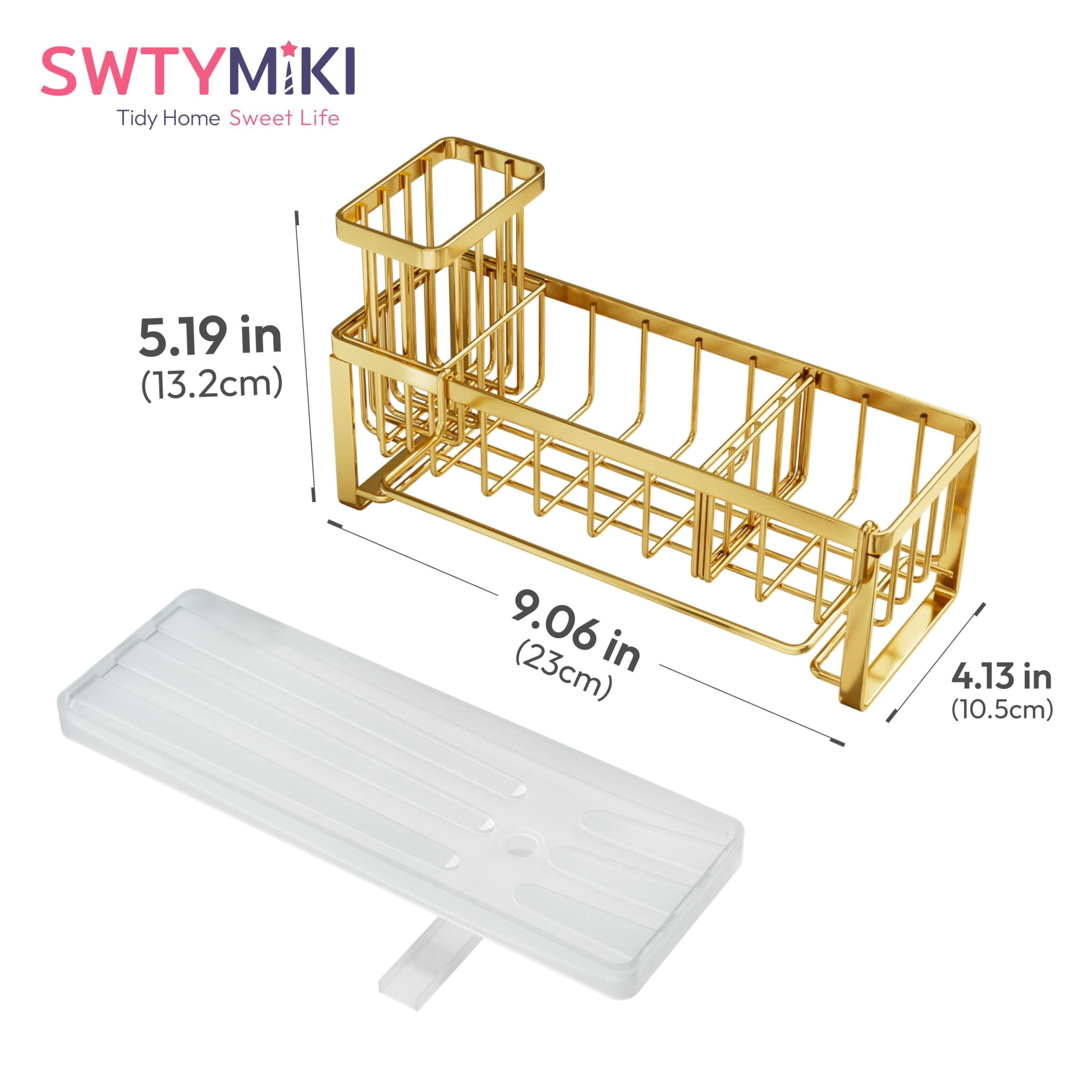 SWTYMIKI no-installation design fits beside most sinks for easy setup.