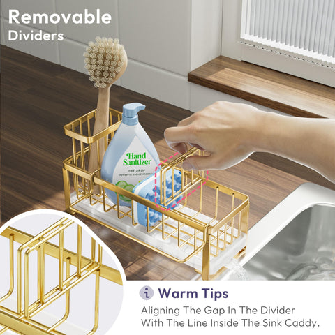 SWTYMIKI stainless steel organizer highlights rustproof durability for daily use.