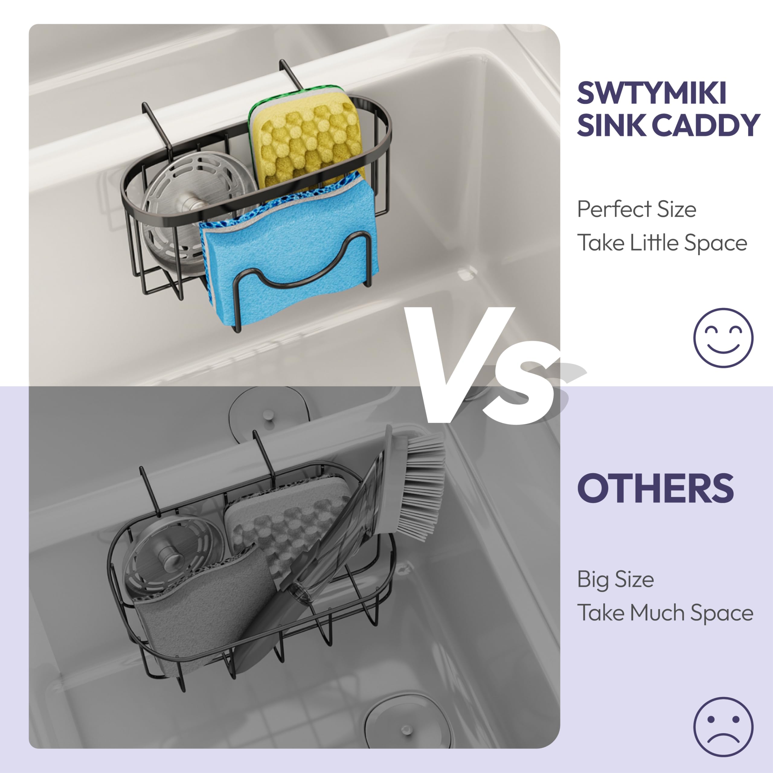 SWTYMIKI 304 stainless steel construction resists rust and lasts