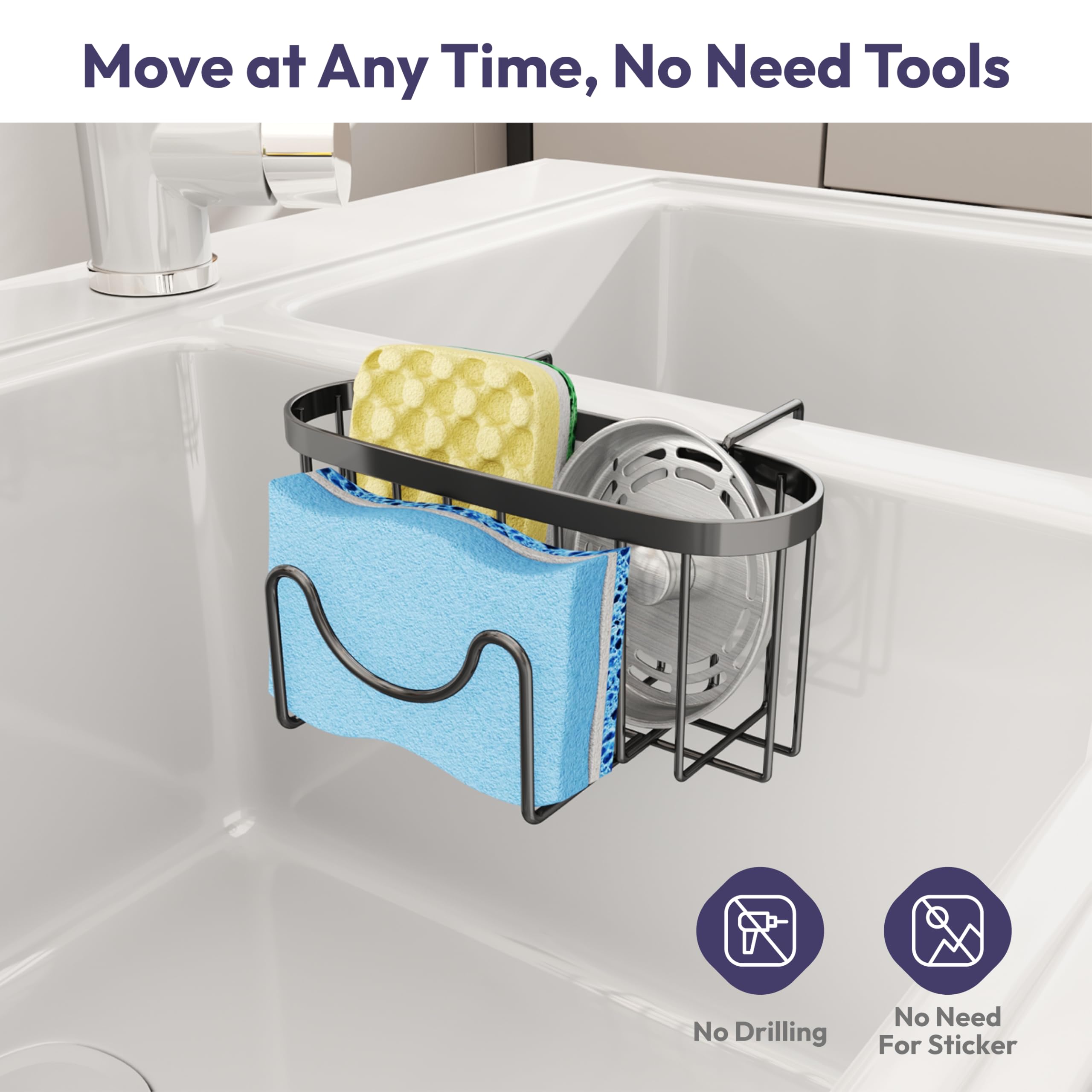 SWTYMIKI easy install with no drilling required for secure placement