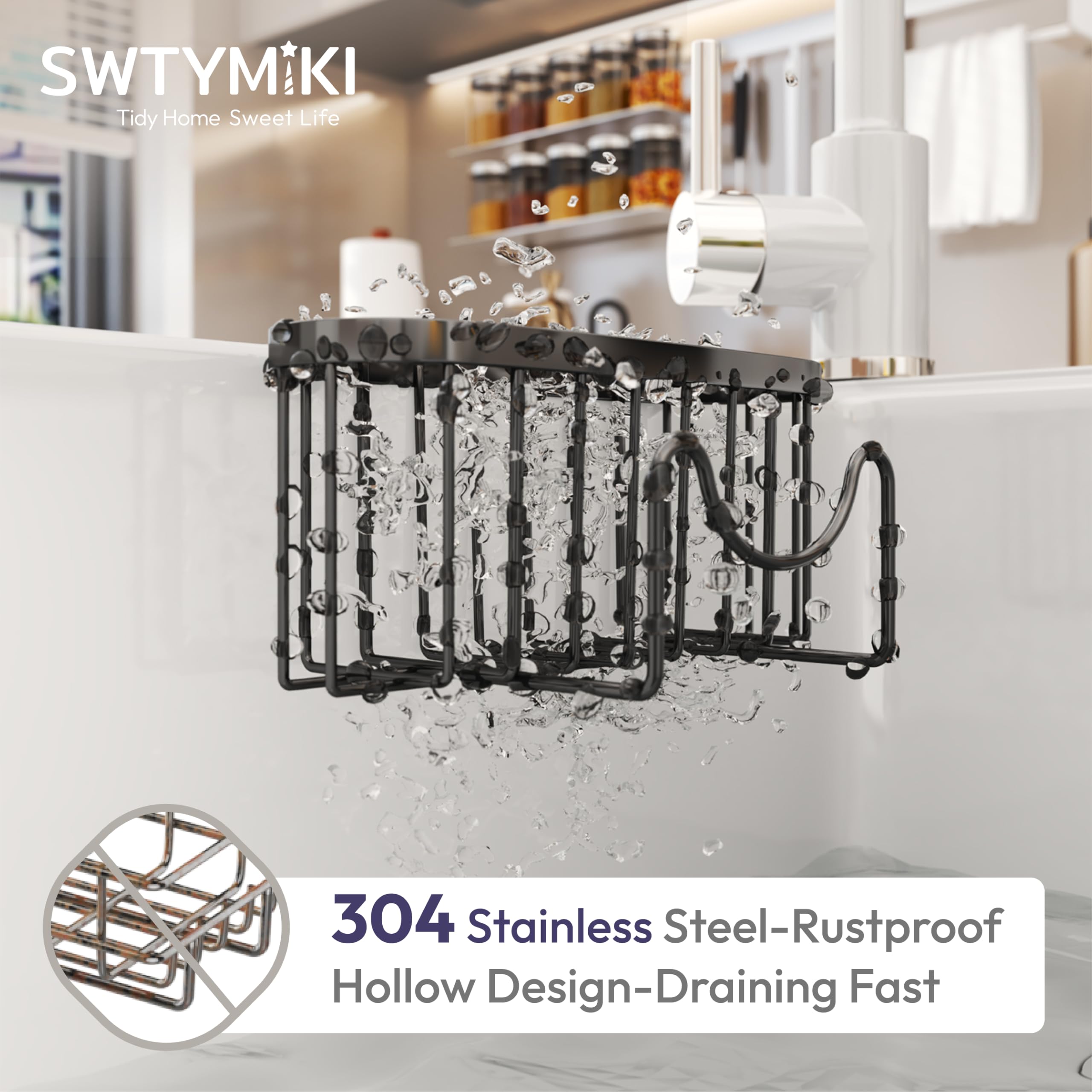 SWTYMIKI hollow drainage promotes quick drying of tools