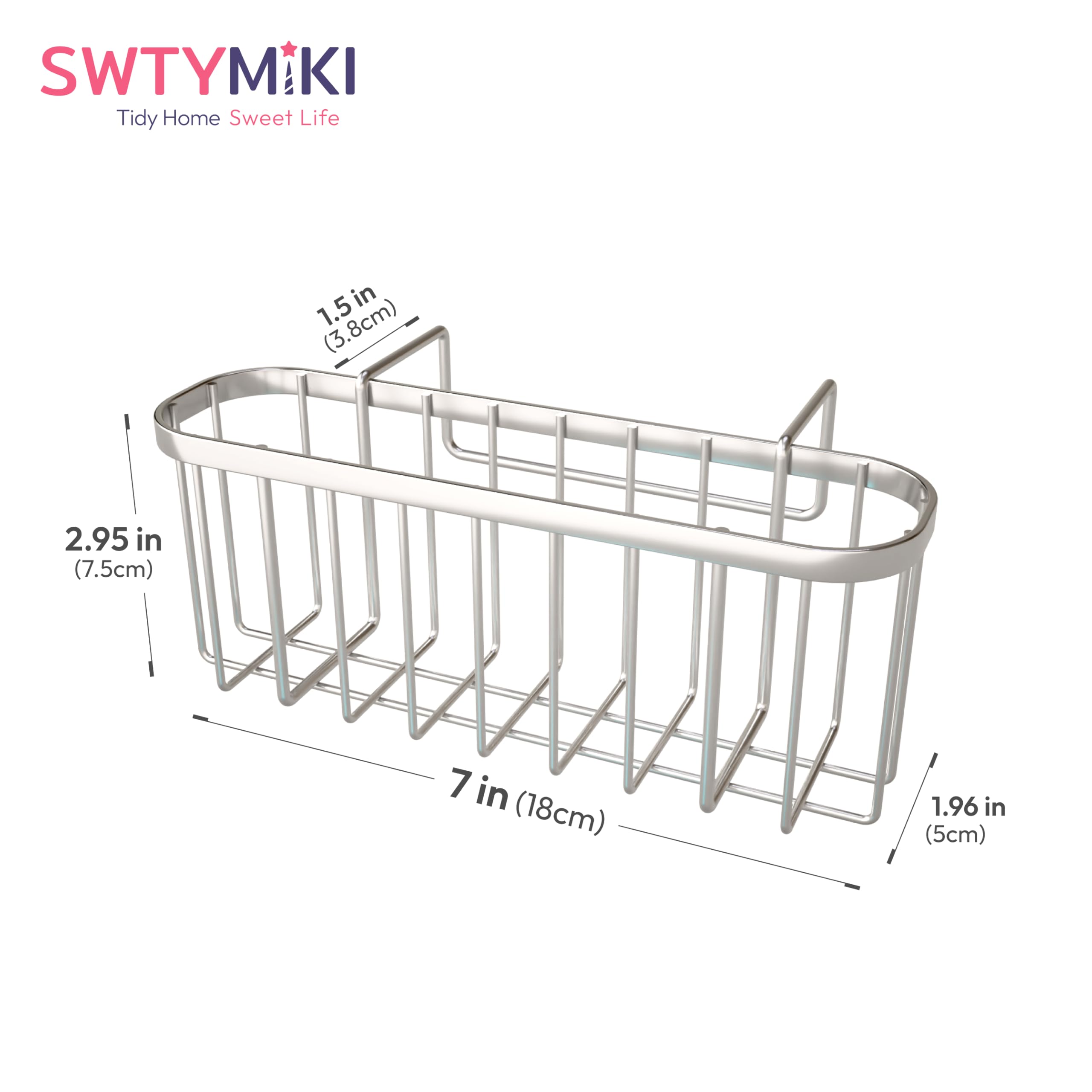 SWTYMIKI easy-clean shelf minimizes maintenance and resists rust.