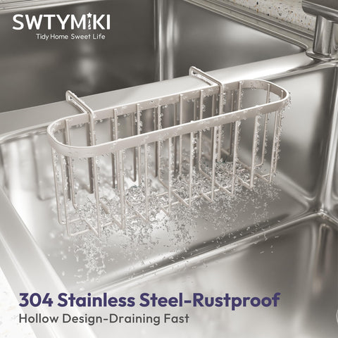SWTYMIKI large capacity rack reduces countertop clutter and expands storage.