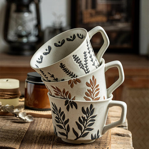 Swuut colorful glazed ceramic mugs elevate table presentation