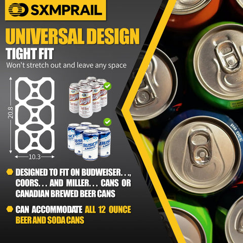 Sxmprail high-density polyethylene rings resist tearing during transport