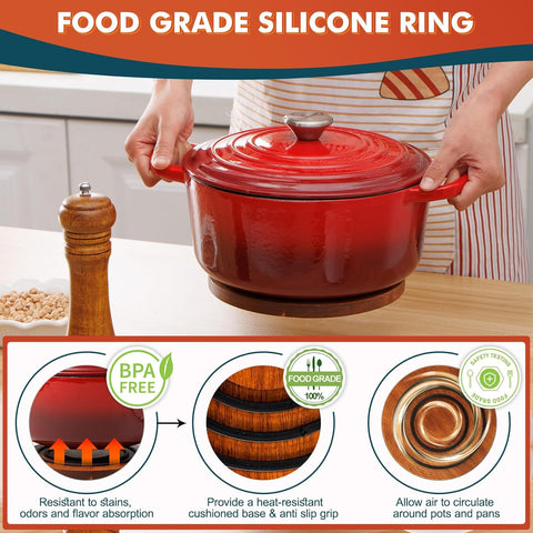 Magnetic design lets you store it on fridge or metal cabinets.