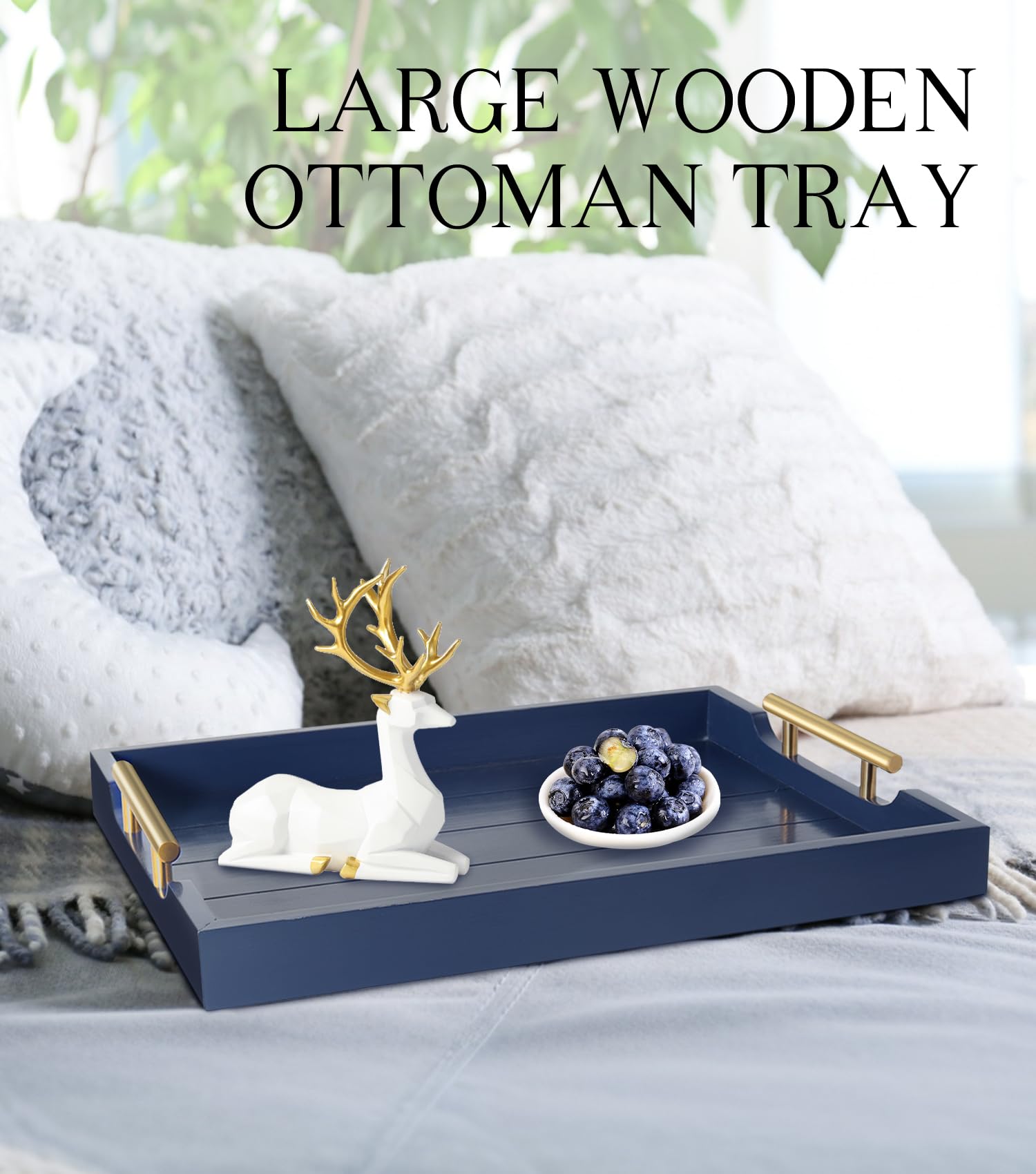 SXNOWS natural wood coasters protect furniture while adding a cohesive look.