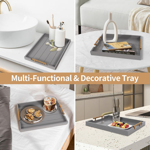 SXNOWS gift-ready wooden tray adds warmth to homes