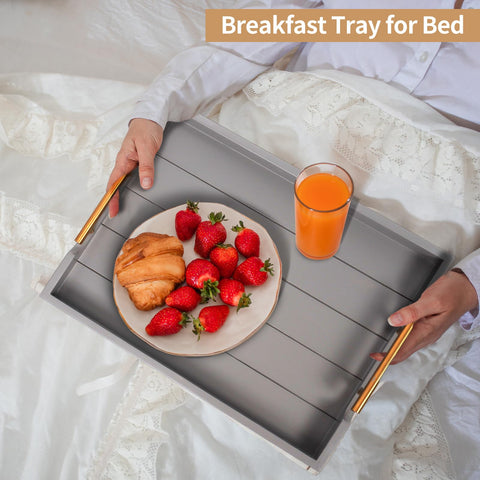 SXNOWS large tray ideal for living room dining and breakfast setups