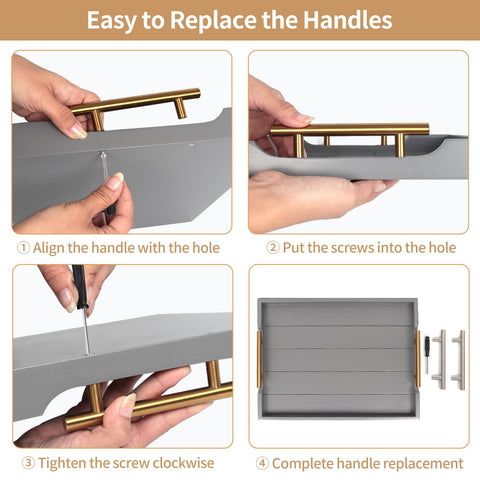 SXNOWS ottoman tray for versatile use in living spaces