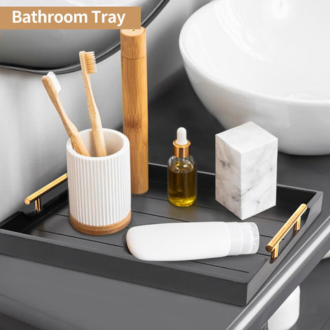 SXNOWS versatile tray for coffee table, ottoman, or dining.