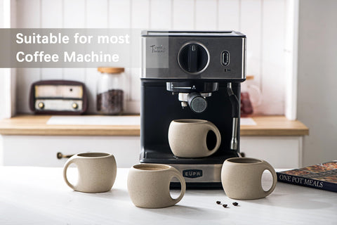 SYJAN HOME set of four espresso cups enhances entertaining gatherings