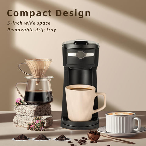 Sykaffe brew size control from 6 oz to 14 oz for customizable cups