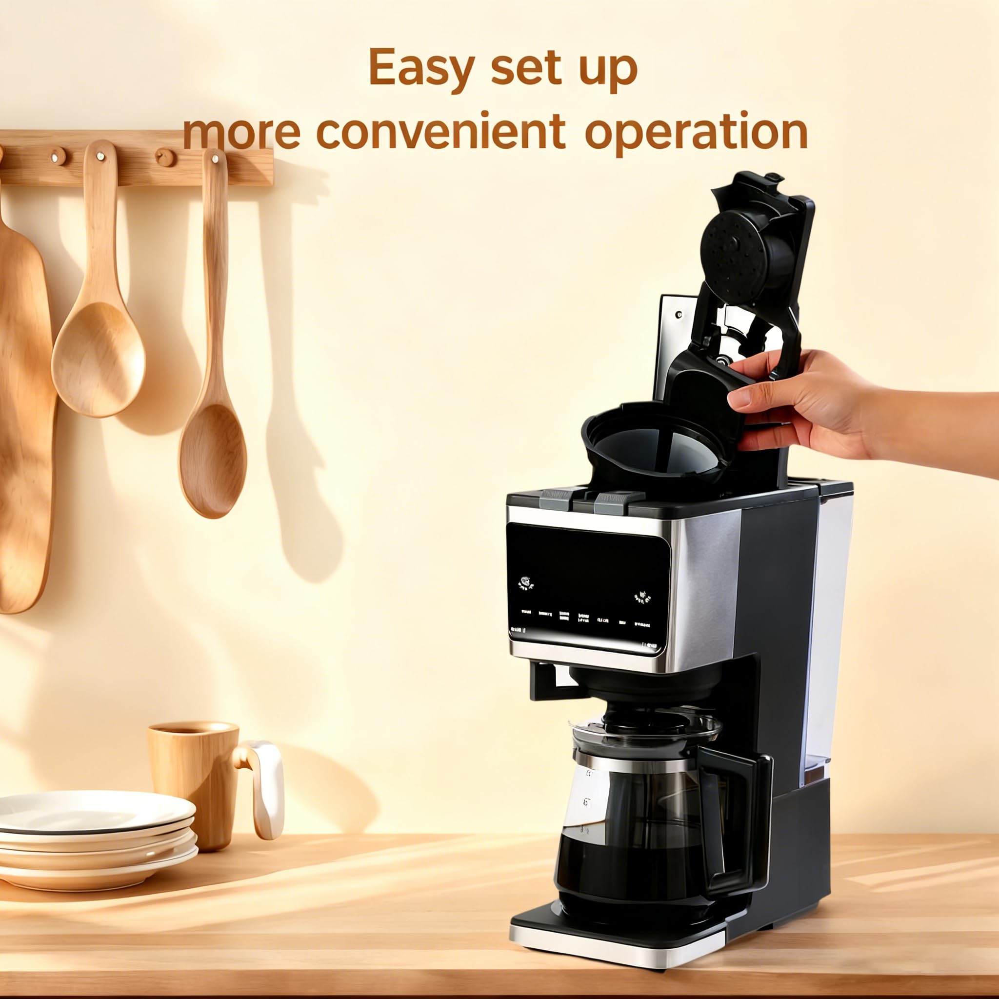 Sykaffe K-Cup compatibility image emphasizes flexible coffee options.