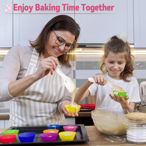 Sykexonm two-pack cupcake scoops for efficient batch baking
