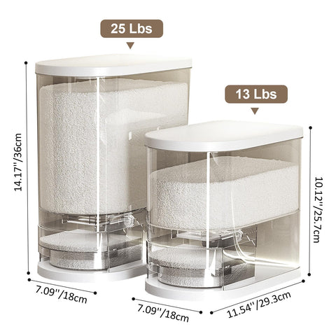 SyncVIBE measuring cup included for accurate portion control