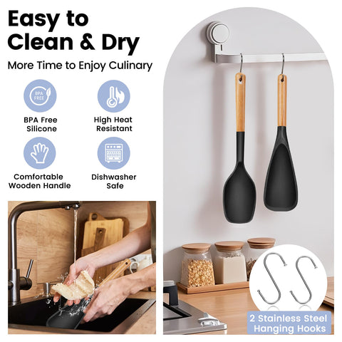 Synezia nordic design combines style with practical cooking.