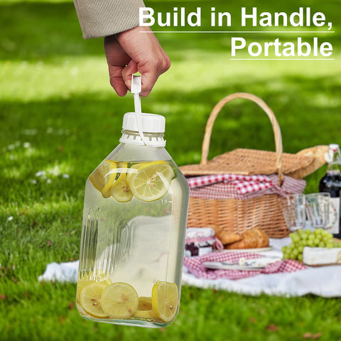Syntic packaged set includes four bottles with extra lids and handles.