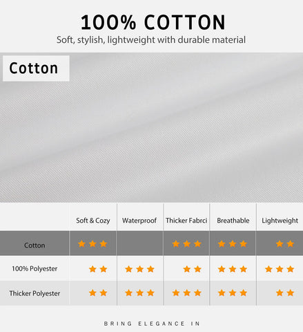 Syntus bib apron white durable cotton for everyday cooking