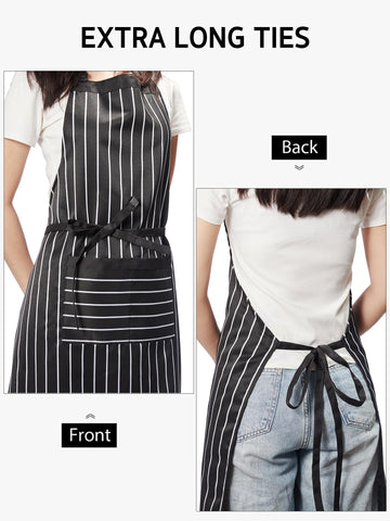 Syntus machine washable apron offers easy care and cleanup