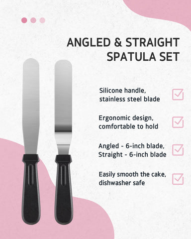 Syntus 24 numbered piping tips enable diverse decorating shapes