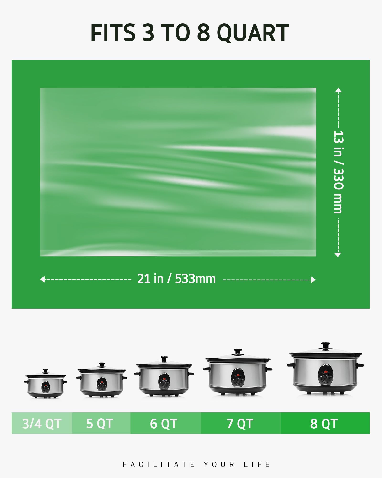Syntus 13x21 inch liner unfurled over a pot for easier cleanup