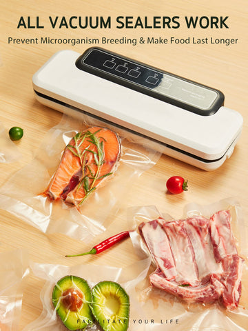 Syntus bags preserve vegetables, seafood, and ribs while extending freshness