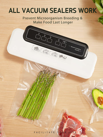 Syntus vegetables and seafood storage keeps contents fresh.