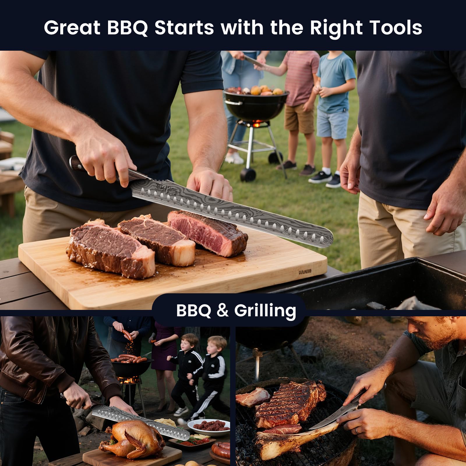 SYOKAMI BBQ ready tool for brisket and roasts.