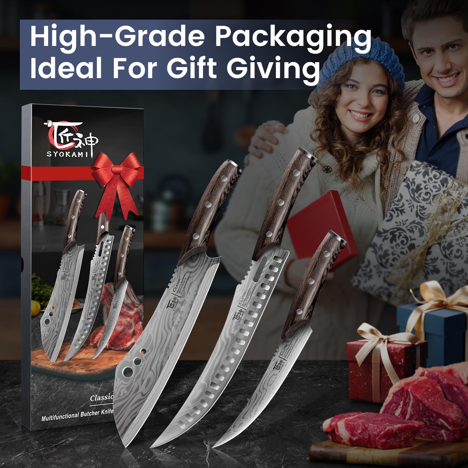 SYOKAMI set on counter demonstrates compact, practical design for home kitchens