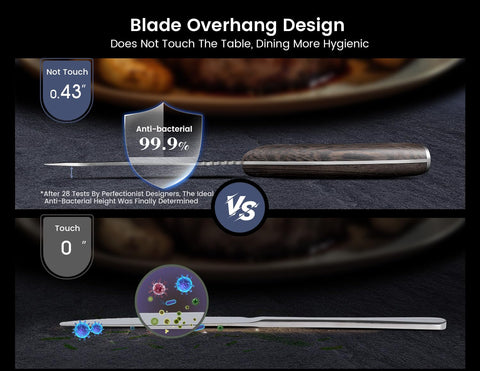 SYOKAMI Damascus-pattern blade highlights stylish design with strong cutting performance.