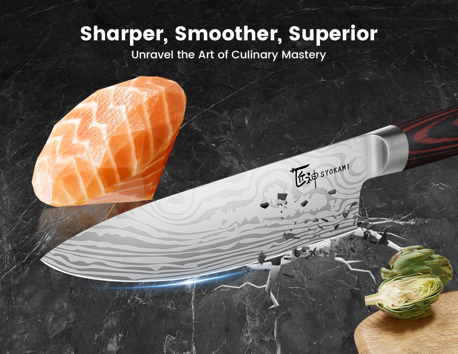 SYOKAMI rust-resistant stainless steel construction supports daily cooking and outdoor use.