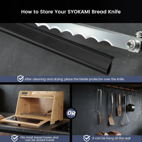 SYOKAMI right-handed optimized design supports steady cutting with less wobble.