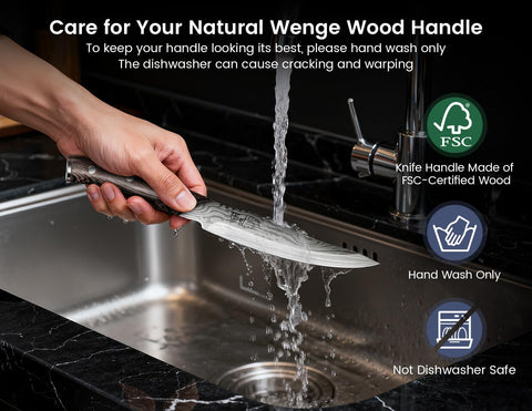 SYOKAMI FSC-certified wood handle highlights sustainable craftsmanship