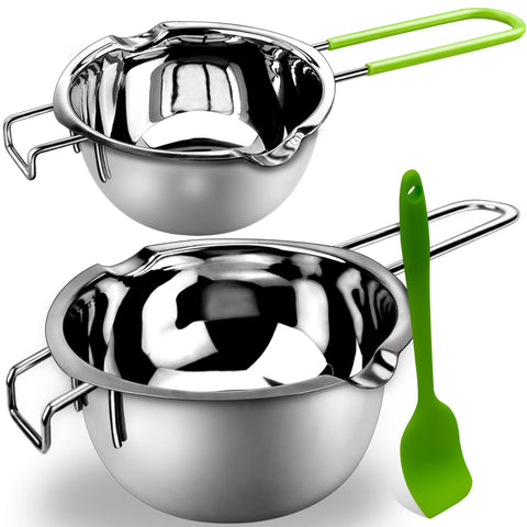 Sysmie double boiler set 1000ml for chocolate melting and large batches
