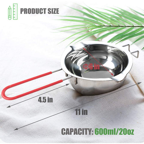 Sysmie pot with dual pour spouts for clean pouring from either side