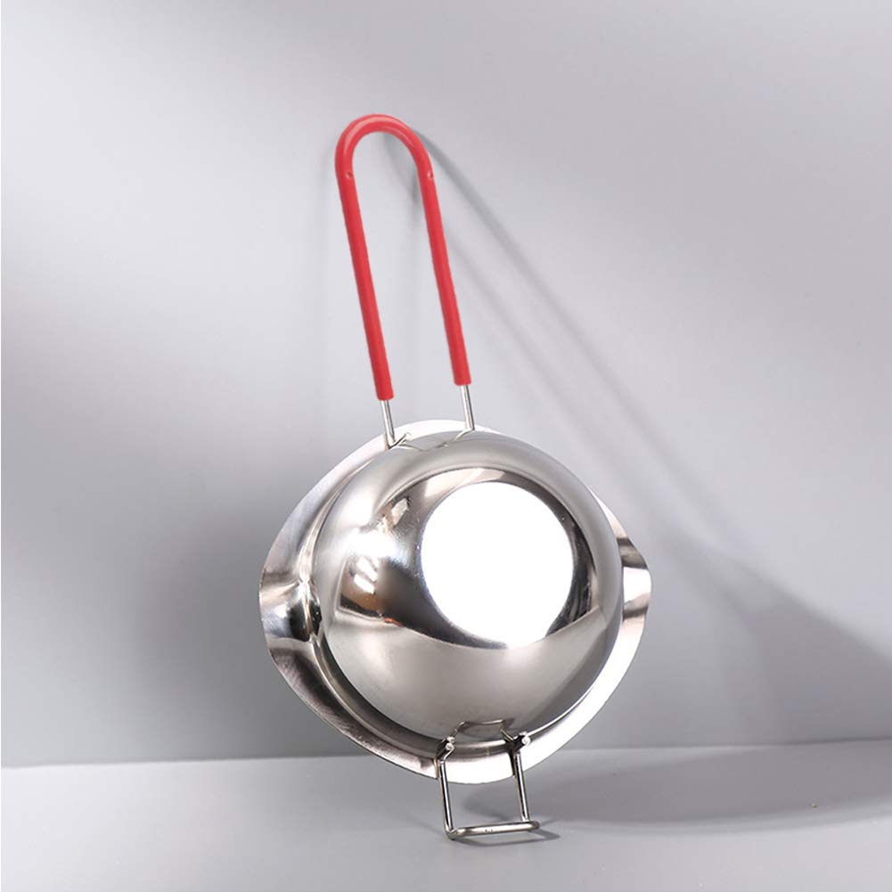 Sysmie pot shows heat-resistant handle for safe melting tasks
