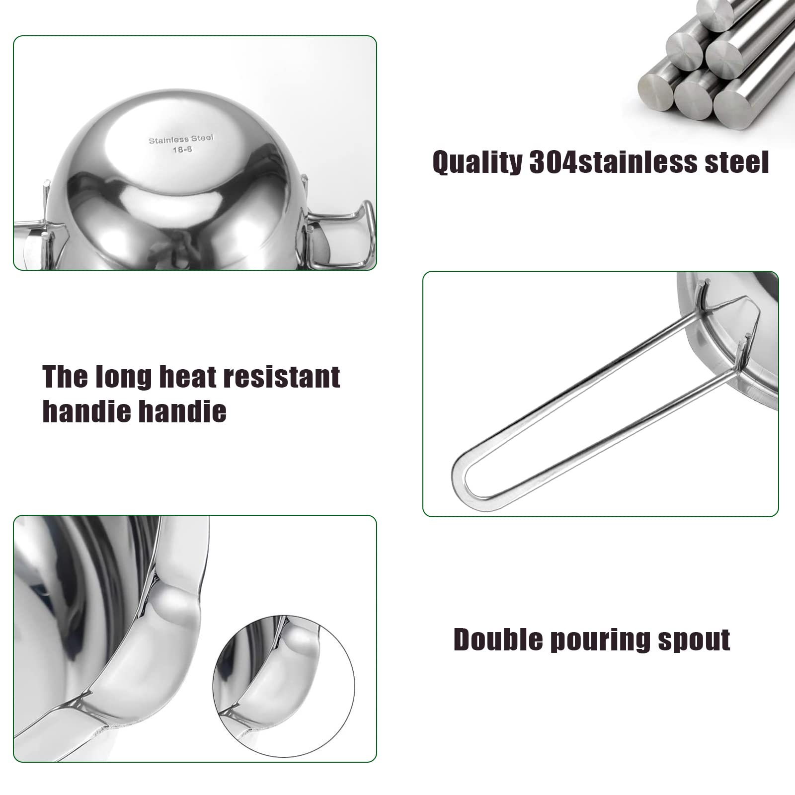 Sysmie one-piece spatula included for stirring and scraping
