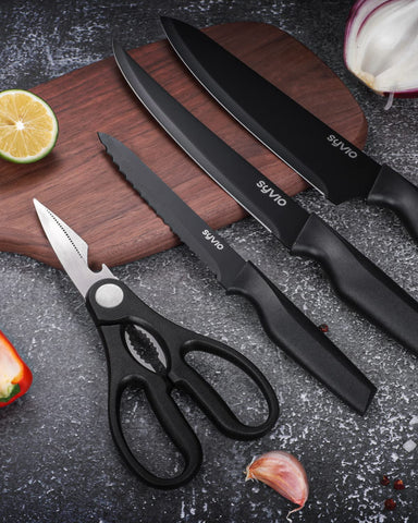 Syvio 5.5-inch utility knife for versatile food prep tasks
