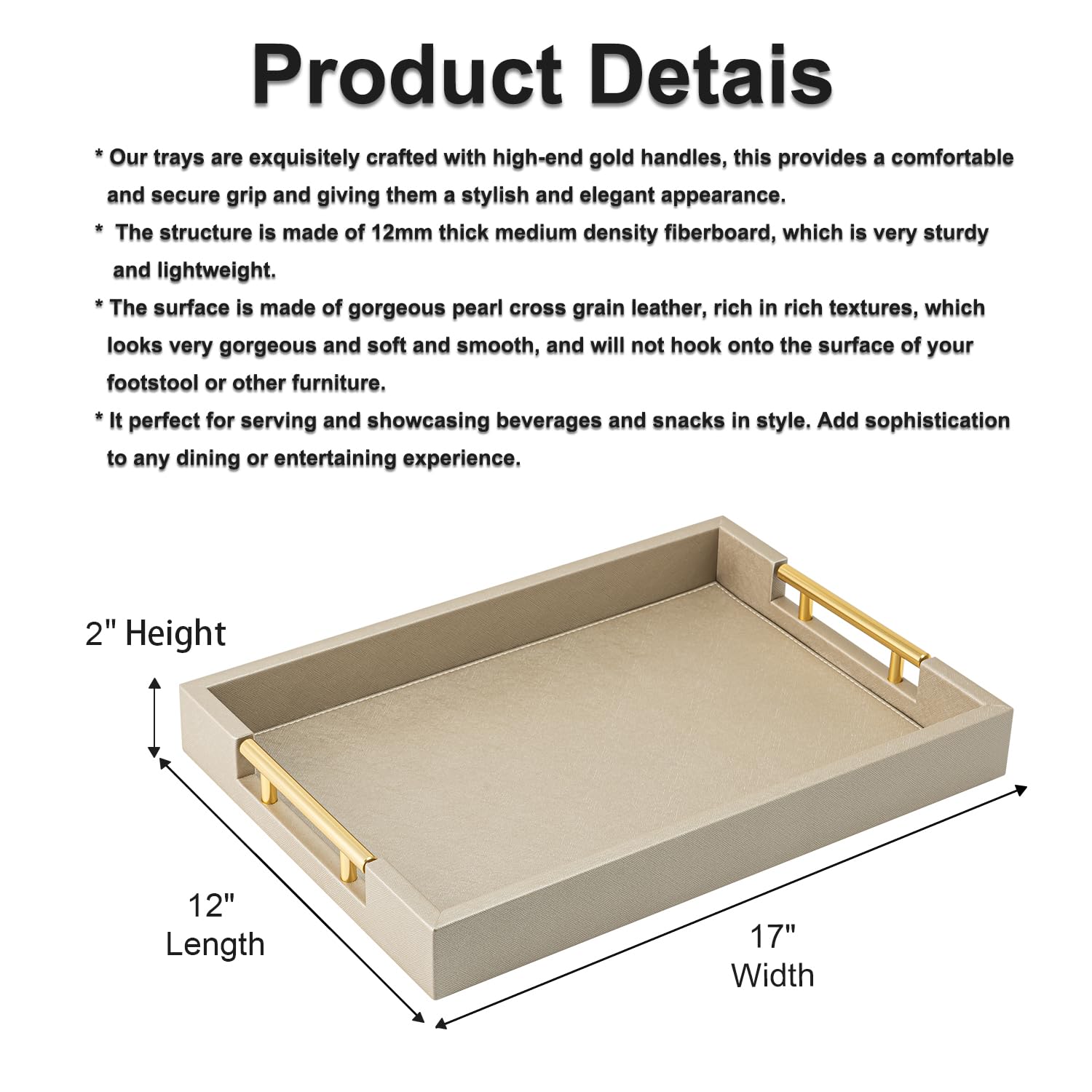 SYYSY 12mm MDF core ensures sturdy support without being heavy.